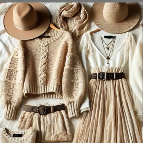 Neutral Thrifted Style Bundles 5 pieces sourced for you! - Picture 2 of 2